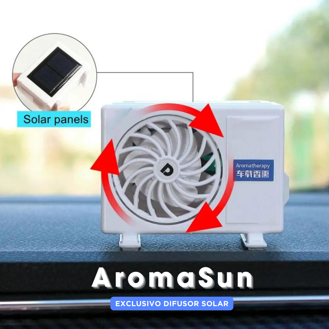 AromaSun : potente difusor ambientador solar. 40% Descuento!